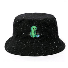 Load image into Gallery viewer, Black Print Pattern Bucket Hat