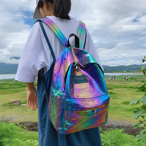 Women Backpacks Zipper