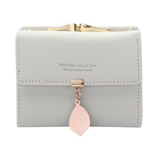 Load image into Gallery viewer, Women Wallets Fashion Mini Leaf