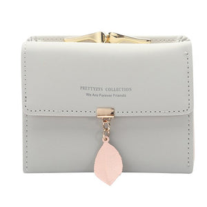Women Wallets Fashion Mini Leaf