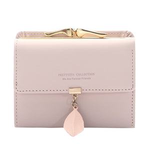 Women Wallets Fashion Mini Leaf