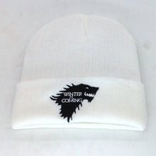 Load image into Gallery viewer, Wolf Embroidery Beanie Hats