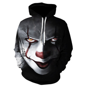 New 3D Color Eagle Hoodie