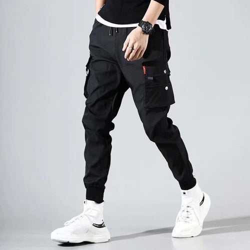 Men's Side Pockets Cargo Harem Pants