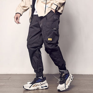 Men's Side Pockets Cargo Harem Pants