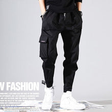 Load image into Gallery viewer, Letter Embroidery Ribbons Casual Pants