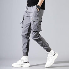 Load image into Gallery viewer, Letter Embroidery Ribbons Casual Pants