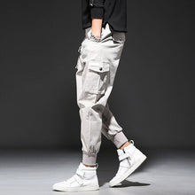 Load image into Gallery viewer, Letter Embroidery Ribbons Casual Pants