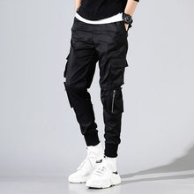 Load image into Gallery viewer, Letter Embroidery Ribbons Casual Pants
