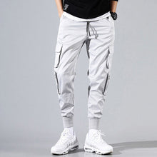 Load image into Gallery viewer, Letter Embroidery Ribbons Casual Pants