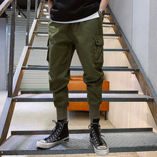 Load image into Gallery viewer, Letter Embroidery Ribbons Casual Pants