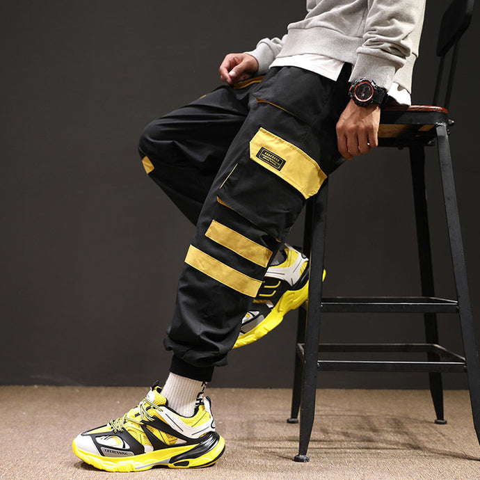 Hip Hop Black Pencil Pants