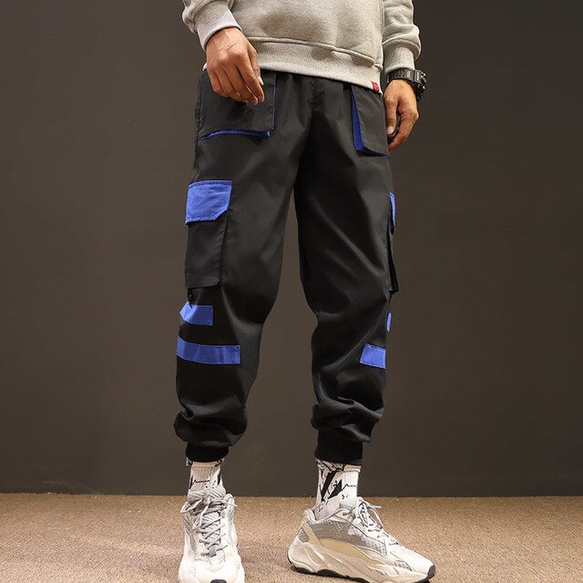 Hip Hop Black Pencil Pants