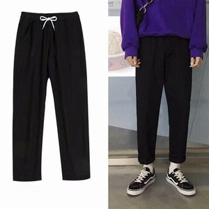 Hip Hop Black Pencil Pants