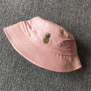 Pineapple Pin Bucket Hats