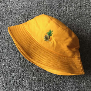 Pineapple Pin Bucket Hats