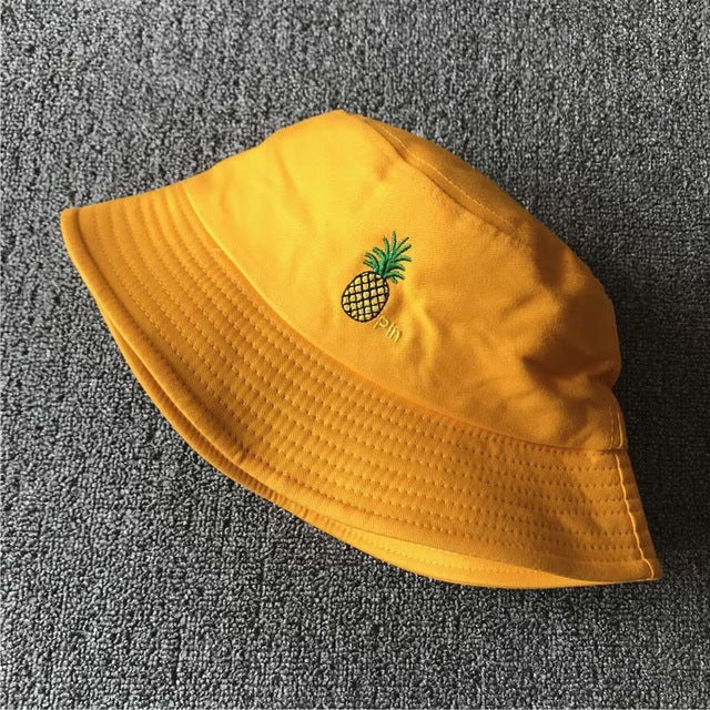 Pineapple Pin Bucket Hats
