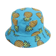 Load image into Gallery viewer, White Pineapple Bucket Hats