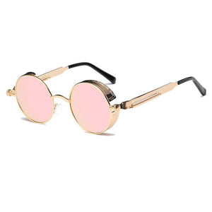 2020 Polarized Round Metal Sunglasses