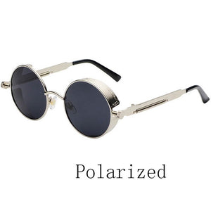 2020 Polarized Round Metal Sunglasses