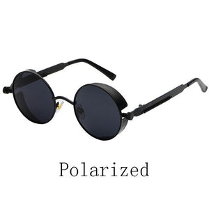 2020 Polarized Round Metal Sunglasses
