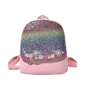 Women Backpacks Shining Sequin