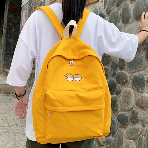 Women Backpacks Yellow