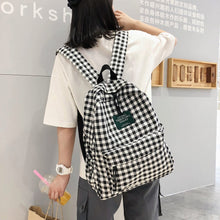 Load image into Gallery viewer, Women Backpacks Lattice Pattern