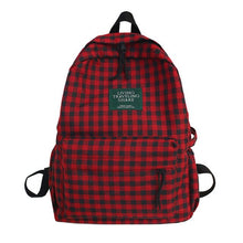 Load image into Gallery viewer, Women Backpacks Lattice Pattern