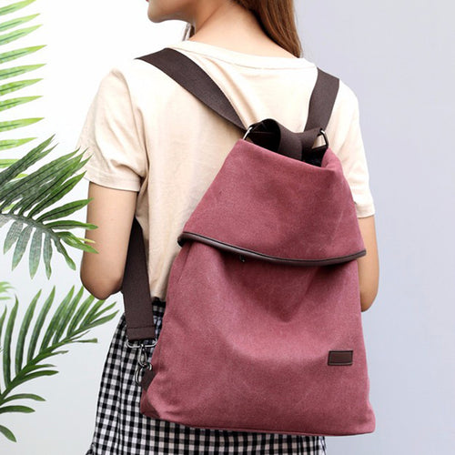 Women Backpacks Canvas