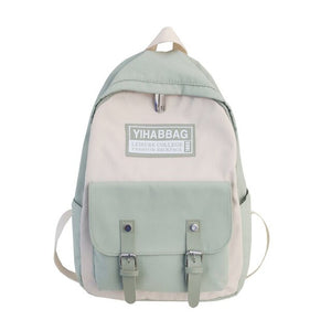Women Backpacks Solid Color
