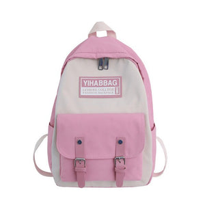 Women Backpacks Solid Color