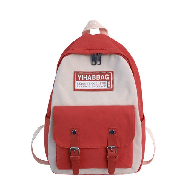Women Backpacks Solid Color