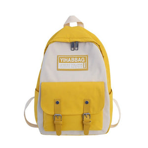Women Backpacks Solid Color