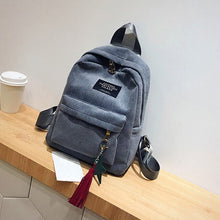Load image into Gallery viewer, Women Backpacks Preppy Canvas