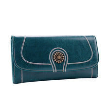 Load image into Gallery viewer, Women Wallets Fashion Blue