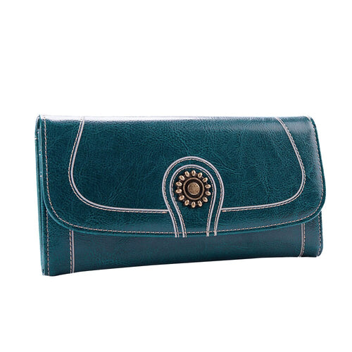 Women Wallets Fashion Blue