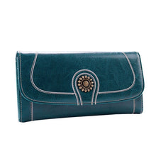 Load image into Gallery viewer, Women Wallets Fashion Blue