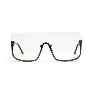 Oversize Siamese Square Sunglasses Women