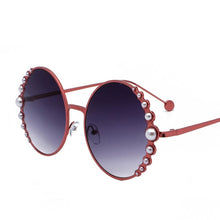 Load image into Gallery viewer, Luxury Oversized Round Sunglasses Women Fashion