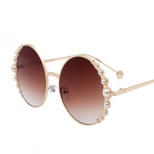 Load image into Gallery viewer, Luxury Oversized Round Sunglasses Women Fashion
