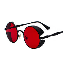 Load image into Gallery viewer, Metal Steampunk Round Sunglasses Unisex