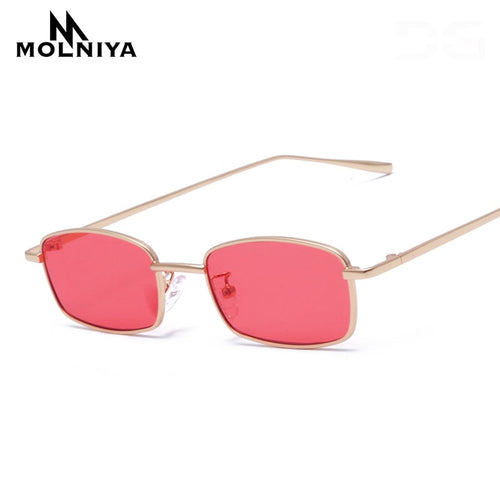 Narrow Rectangle Sunglasses Unise