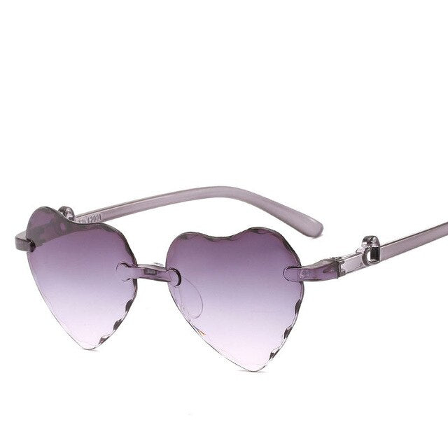 Love Heart Shape Sunglasses