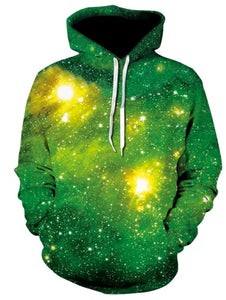 3D Space Galaxy Hoodie
